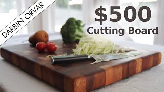 Making a $500 Cutting Board w/ Tropical Wood