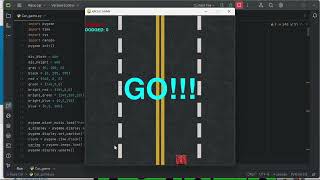 Develop a Car Racing Game Python( pygame)