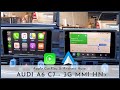 Audi A6 C7 - Apple CarPlay & Android Auto Installed on 2013 model with MMI HN+