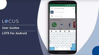 Locus Android App For Last-mile Deliveries: LOTR APP | Last-Mile Delivery Optimization App
