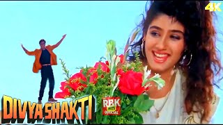 Bata Mujhko Sanam Mere | 4K Video Song | Divya Shakti 1993 | Ajay Devgn, Raveena Tandon | 90s Songs