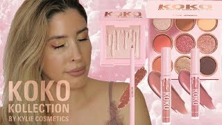 KOKO X KYLIE COSMETICS COLLECTION REVIEW! | Swatches Demo Review | Khloe Kardashian Kylie Jenner
