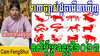 ទាយច្បាស់ដូចមើលឃើញ រាសីប្តីប្រពន្ធឆ្នាំ២០២៣, លោកយាយមើលផ្លូវក្នុង