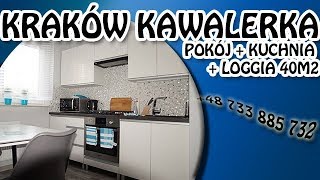 Piękna Kawalerka Kraków Wynajem Wysoki Standard z Loggią