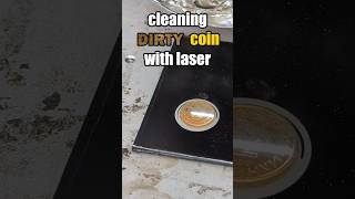 Laser vs Dirty Coin – Satisfying Clean!