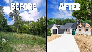1 Year Timelapse Building Our Custom Home