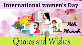International Women's Day Quotes & Wishes/Women's day quotes /Inspirational Women's Day Quotes