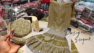 Exclusive Wholesale Dress Materials Khada Dupatta Fancy Work Suits Pakistani Cotton Suits | MP Suits