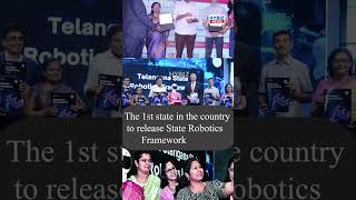 Telangana Becomes the First State in the Country to Release State Robotics Framework | Hybiz tv