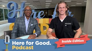 Dr. Stephen "Boomer" Janssen on Breaking Down Barriers | Here for Good. Podcast "Inside Edition"