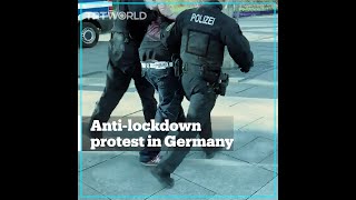 Several arrested at anti-lockdown protest in Chemnitz, Germany