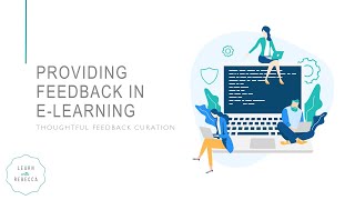 Providing Feedback in E-Learning
