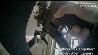 [BODYCAM VIDEO] Police's action confronting Nashville school shooter