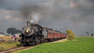 Norfolk \u0026 Western 475: The Last Day of Summer at the Strasburg Rail Road 2024 (4K)