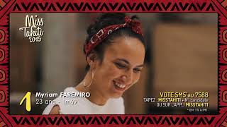 Candidate 1 - Miss Tahiti 2019