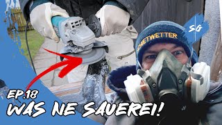 YACHT Bugspriet Reparatur aus KOHLEFASER - WINTER Segel VLOG Ep.18