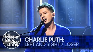 Charlie Puth Left and Right Loser The Tonight Show Starring Jimmy Fallon