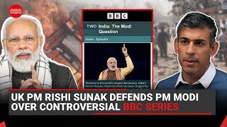 UK PM Rishi Sunak defends PM Modi over controversial BBC series; MEA slams BBC documentary