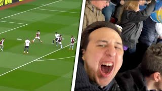 SUPER SONNY SCORES WITHIN 3 MINUTES!! Aston Villa 0-1 Tottenham [STADIUM GOAL CLIP]