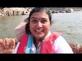 hampi chakratirtha coracle boat ride in hampi ಹಂಪಿಯ ತುಂಗಭದ್ರಾನದಿಯ ಚಕ್ರತೀರ್ಥ