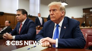 Trump "hush money" trial opening statements to start | full coverage
