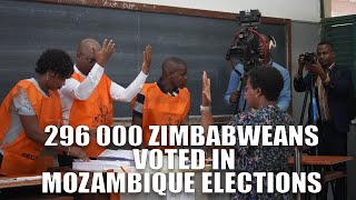 296 000 Zimbabweans Voted In Mozambique Elections – SAHRL | Zanu PF Is A Cancer In The Region