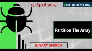 GFG POTD | Partition the Array | GeeksforGeeks | C++ | JAVA | Python