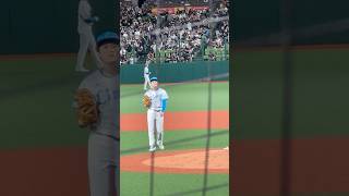 マウンドに立つ佐藤隼輔投手  #佐藤隼輔 #埼玉西武ライオンズ #プロ野球