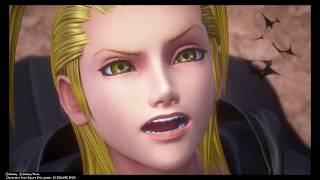 Kingdom Hearts 3 - Sora and Mickey VS Luxord, Larxene and Marluxia Boss Fight