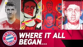 This is where the FC Bayern stars learned to play | adidas X FC Bayern