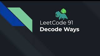 91. Decode Ways