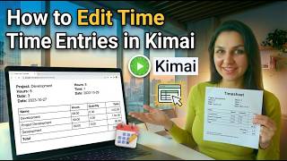 How to Edit Time Entries in Kimai