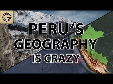 What are the geographical features in Peru?