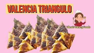 HOW TO MAKE DELICIOUS “Valencia Triangulo” / Turon ng mga Taga  Malabon Episodes 33