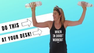 2-minute Arm Workout at your desk