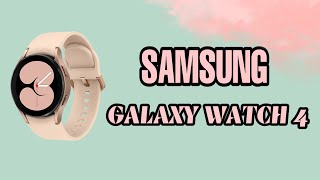 Unboxing Samsung Galaxy Watch 4 | Gold
