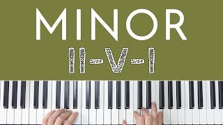 Minor II-V-I Chord Progression FINALLY Explained