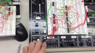 4-Bit Serial Adder Implementation