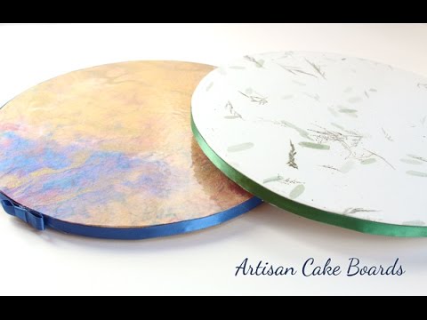 How to Make Beautiful Custom Cake Boards - No Fondant! How to Make Beautiful Custom Cake Boards - No Fondant!