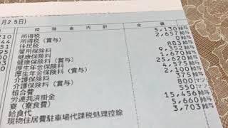 給与明細 マツダ期間工で疲れたが口癖になった平成31年1月の給料