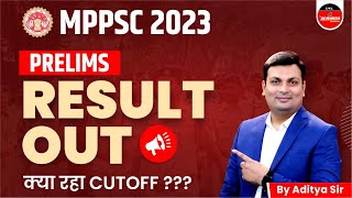 MPPSC Pre 2023 Result Out | MPPSC Prelims 2023 Cut Off | MPPSC WiNNERS Institute | by Aditya Sir