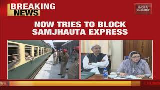 Pakistan Blocks Samjhauta Express At Wagah Border After Downgrading Diplomatic Ties