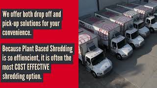 Plant Based Destruction with Proshred Raleigh