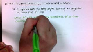 Geometry 2-3: Apply Deductive Reasoning