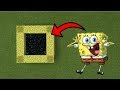 How To Make a Portal to the SpongeBob Dimension in MCPE (Minecraft PE)