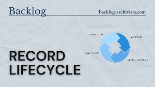 Record Lifecycle: How Records Move From Creation to the Archives