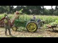 Very Old Farm Machinery In Operation