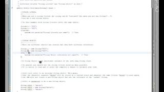 Java Interned String