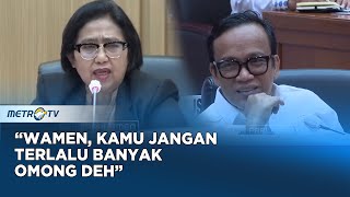 Irma Suryani Semprot Wamenaker Immanuel Ebenezer Tak Banyak Omong