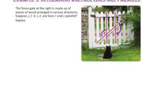 3-3: Proving Lines Parallel